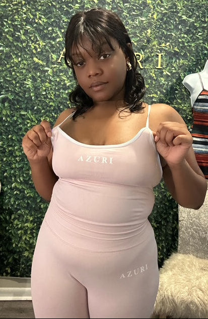 AZURI BABY PINK ACTIV 2 PIECE SET