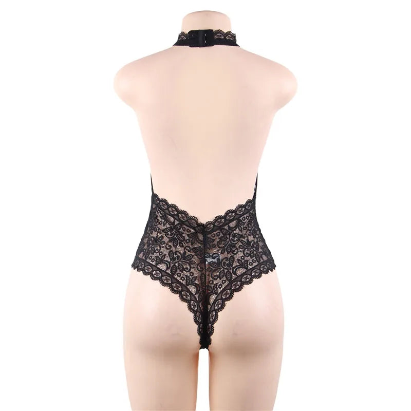 COME HERE DEAR PLUS CURVY LINGERIE JUMPSUIT