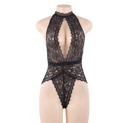 COME HERE DEAR PLUS CURVY LINGERIE JUMPSUIT