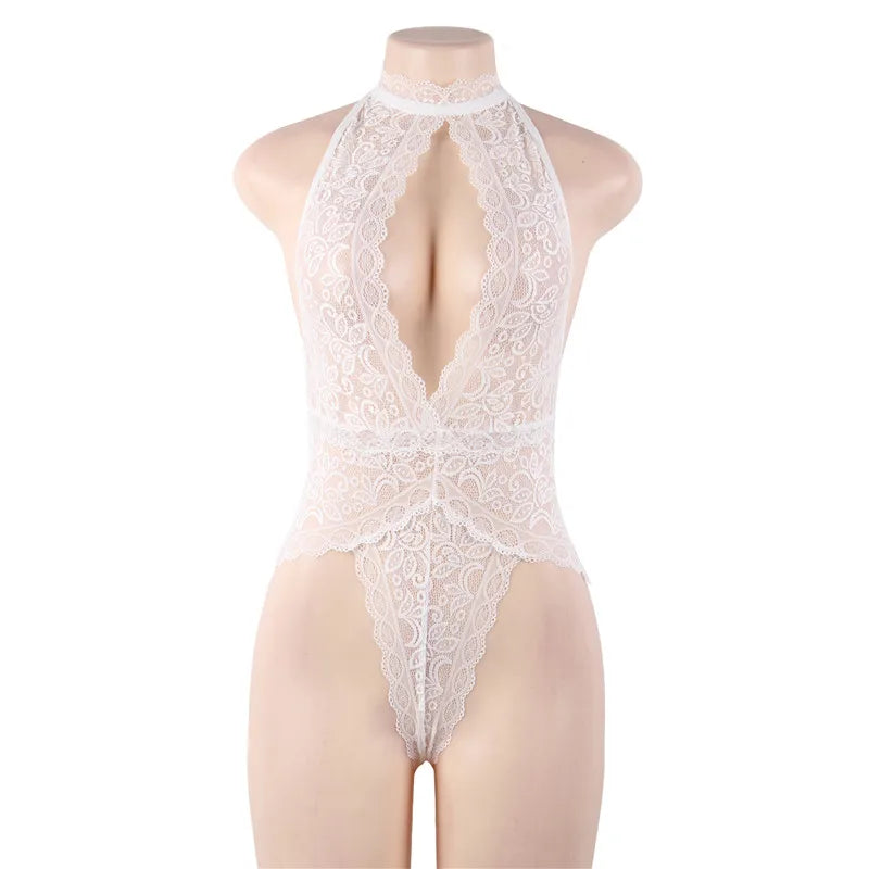 COME HERE DEAR PLUS CURVY LINGERIE JUMPSUIT