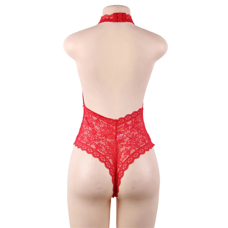 COME HERE DEAR PLUS CURVY LINGERIE JUMPSUIT