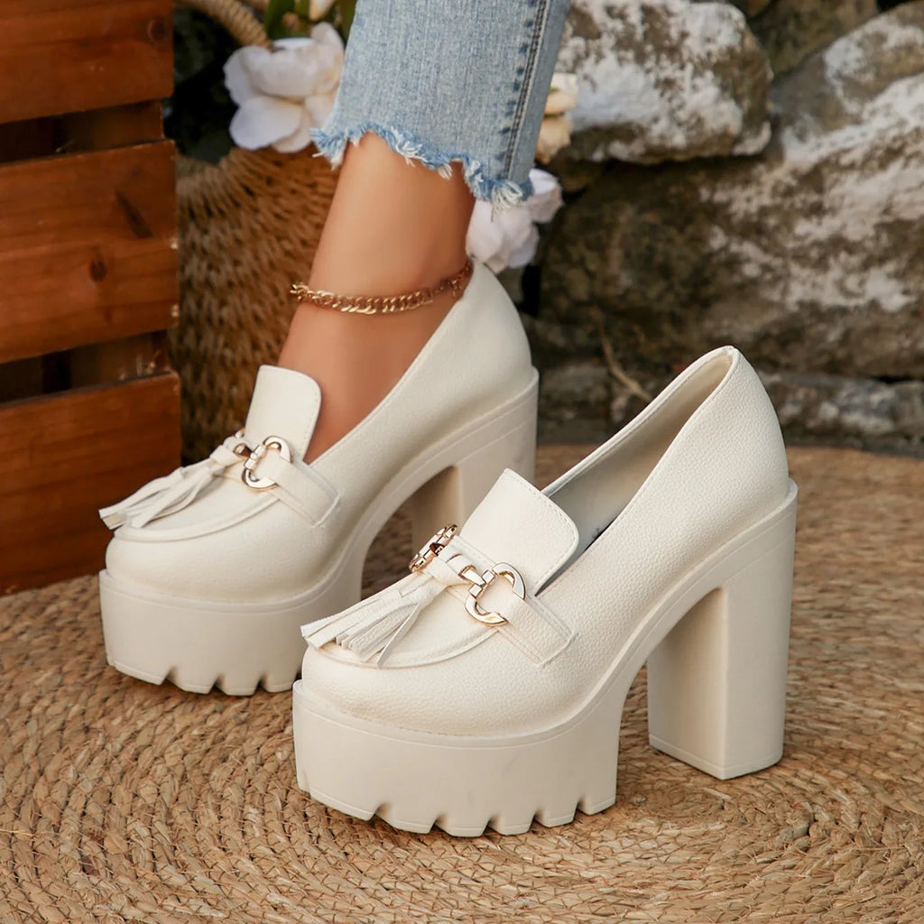 Mary Jane Chunky Heels