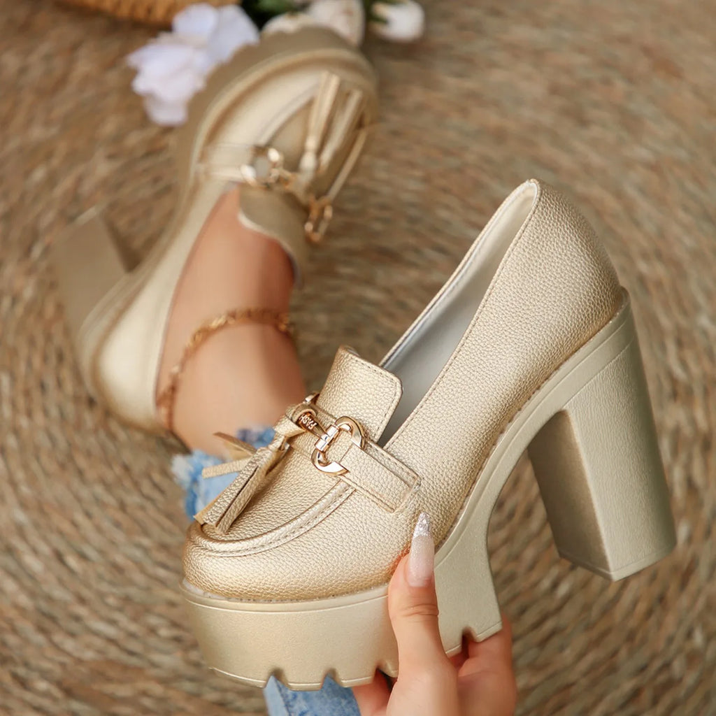 Mary Jane Chunky Heels