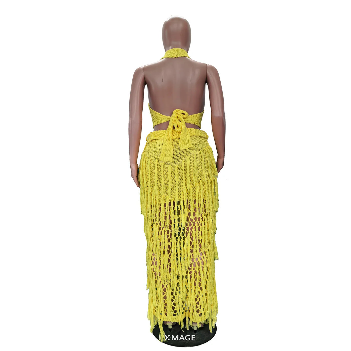 TASSEL PATCHWORK 2 PIECE SET