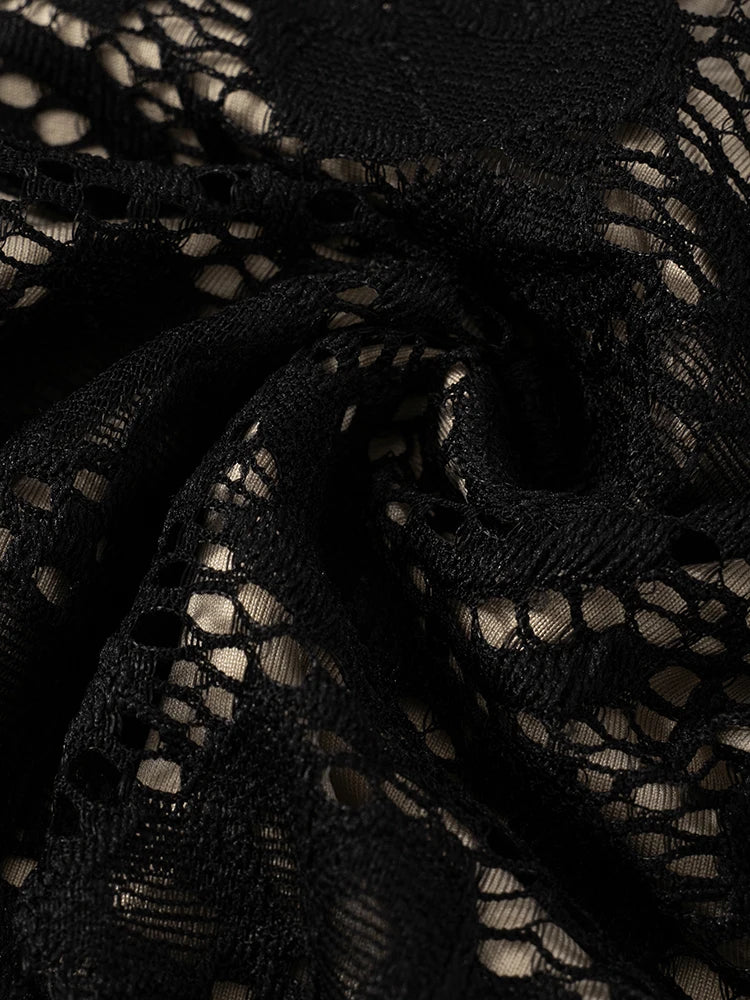 MESH LACE 2 PC PANTS SET