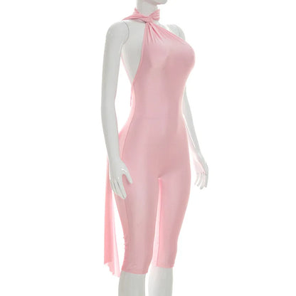 CORAL CAPRIS JUMPSUIT
