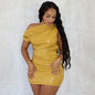 MIAM NIGHTS PATENT DRESS