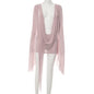FLIRT COLLAR SHEER DRESS