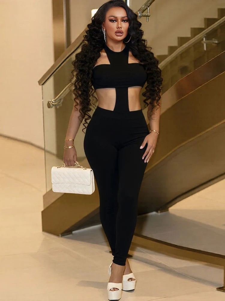 SEXY IRREGULAR JUMPSUIT