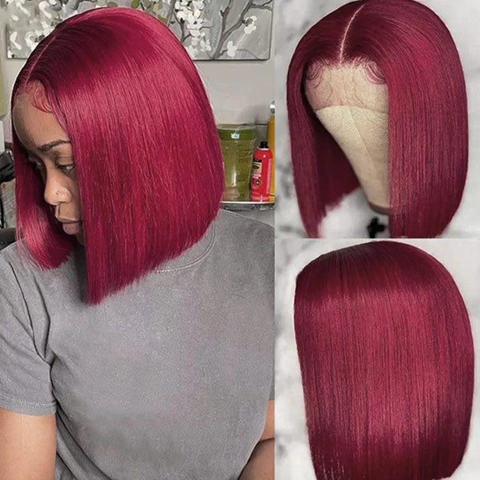 BURGUNDY BOB SHORT UNIT