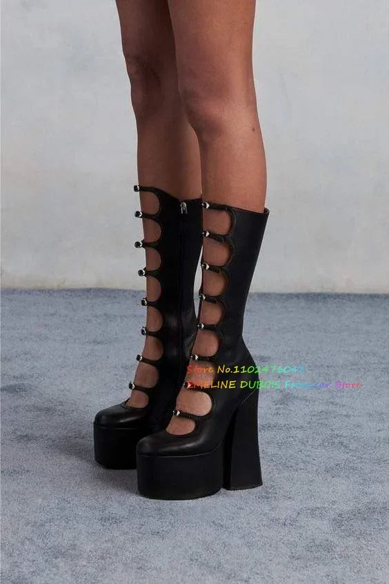 SUMMER WALKER CHUNKY HEELS
