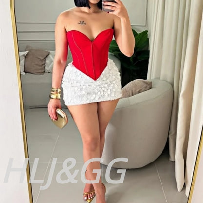 OFF SHOULDER CORSET 2- PIECE SET