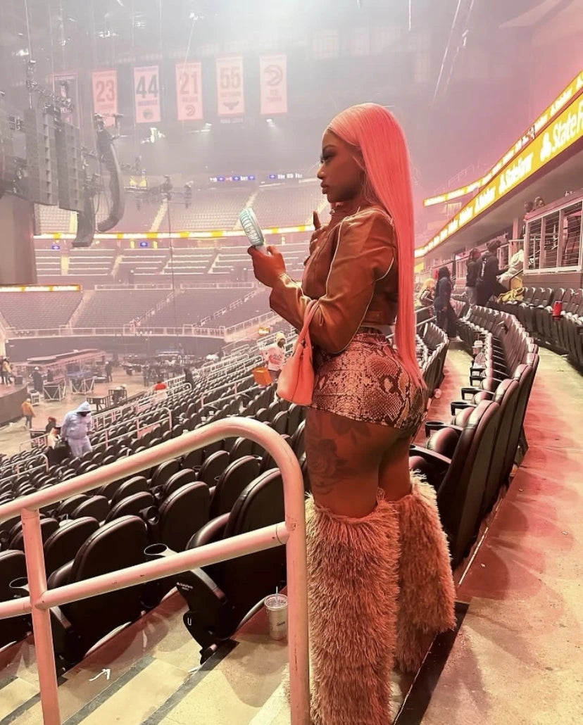 THIGH HIGH MONGOLIAN BOOTS