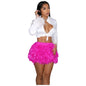 THAT GIRL FEATHER SKIRT