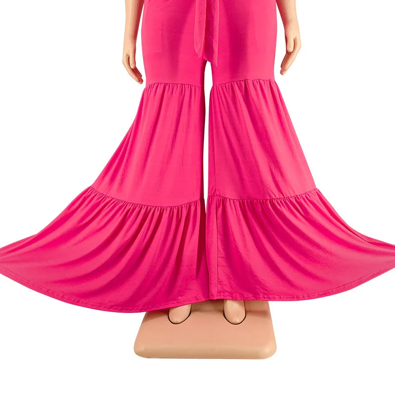 OWN THE ROOM FLARED PANTS CURVY PLUS SET