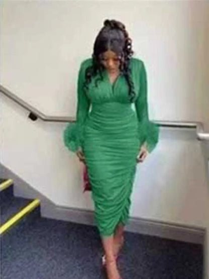 SASSY FRINGED DRESS