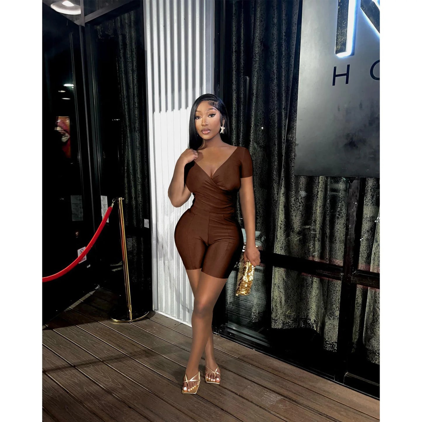 SHEER SATIN 2 PIECE SET