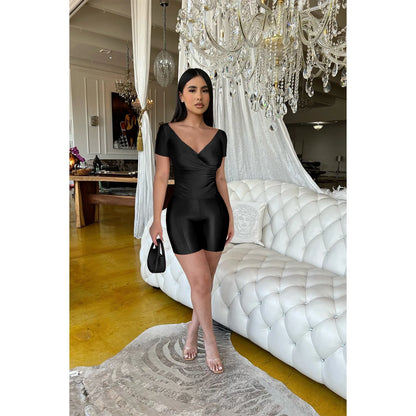 SHEER SATIN 2 PIECE SET