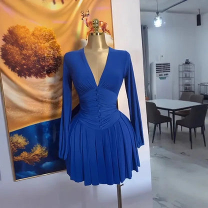 LOVE AT FIRST SITE VNECK DRESS