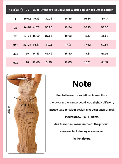PLUS CURVY KHAKI SUNDRESS