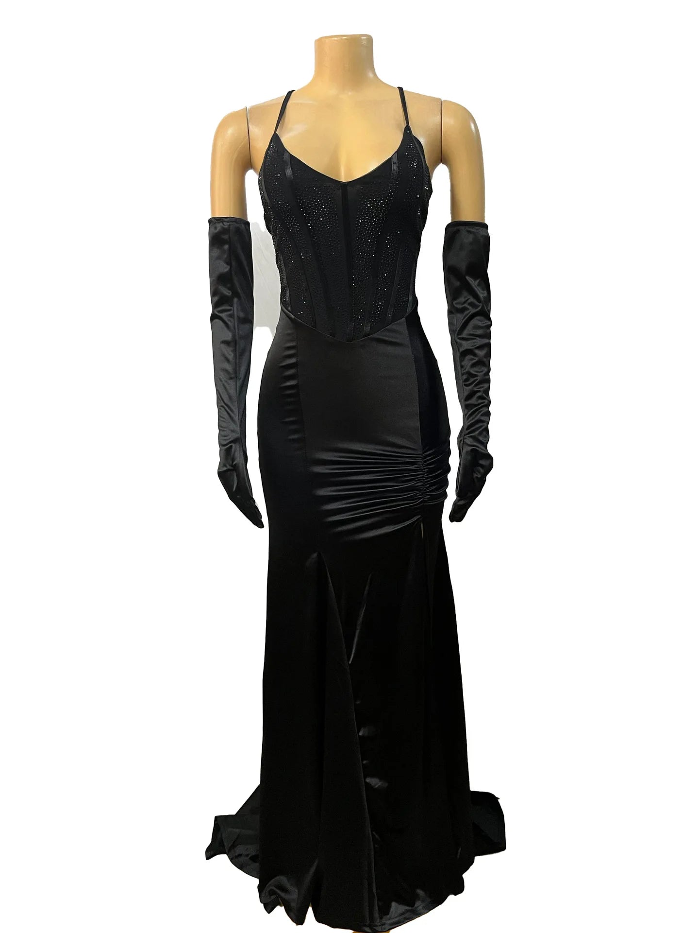 Sling Halter Gown