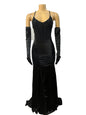 Sling Halter Gown