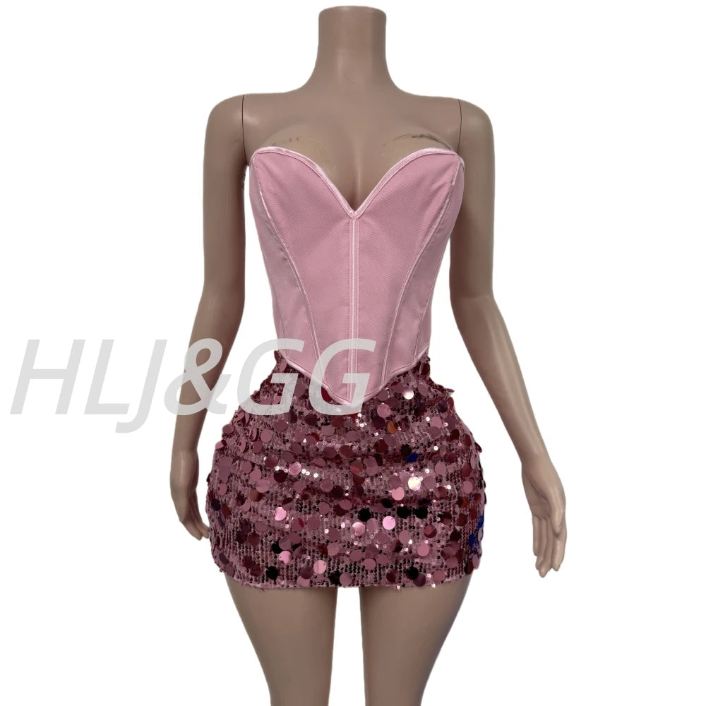 OFF SHOULDER CORSET 2- PIECE SET
