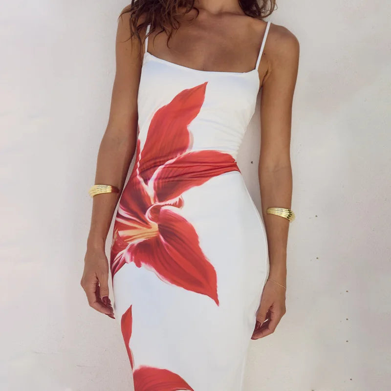 ELEGANT FLORAL DRESS