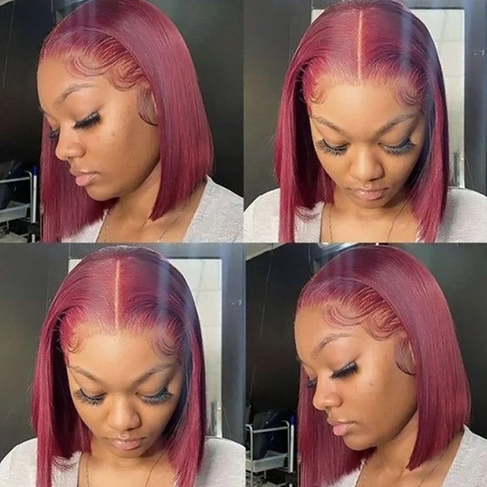 BURGUNDY BOB SHORT UNIT
