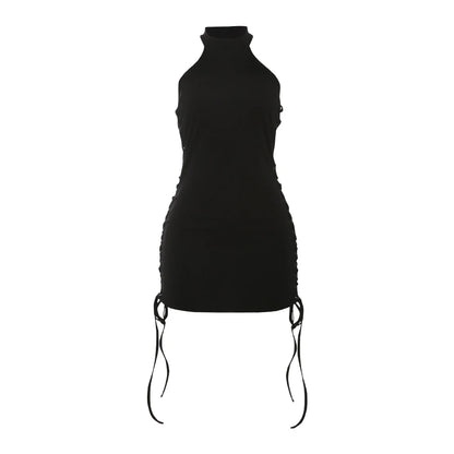 SHIRRING HOTTIE LACE DRESS