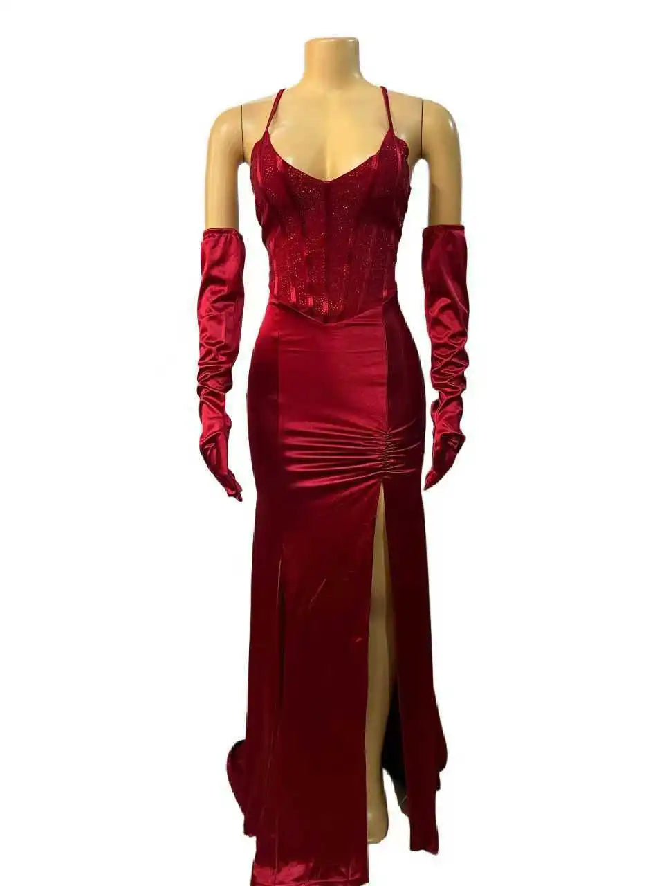 Sling Halter Gown