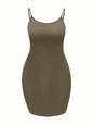 Plus Curvy Winter Mini Scoop neck dress