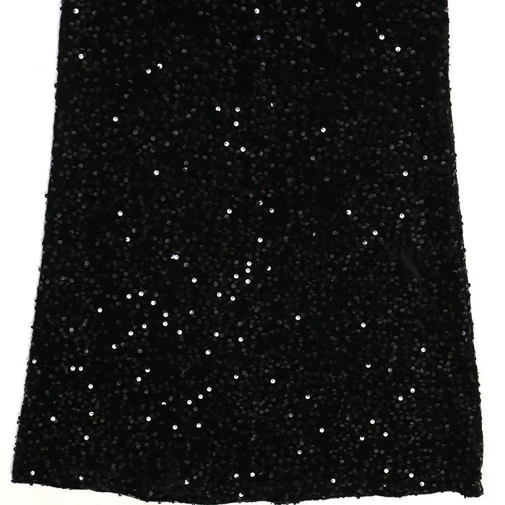 VELVET DIAMOND MAXI DRESS