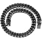 PLATINUM CUBAN LINK MENS NECKLACE