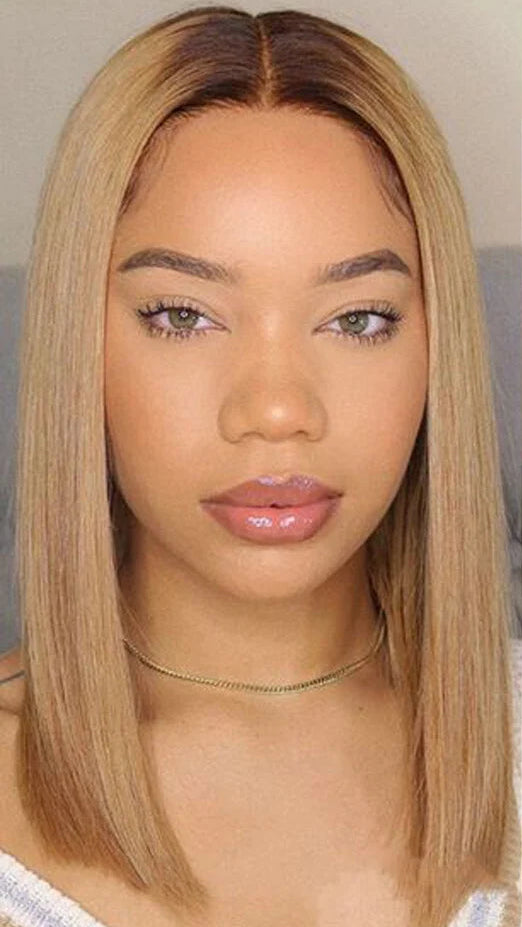 OMBRE BLOND SHORT BOB UNIT