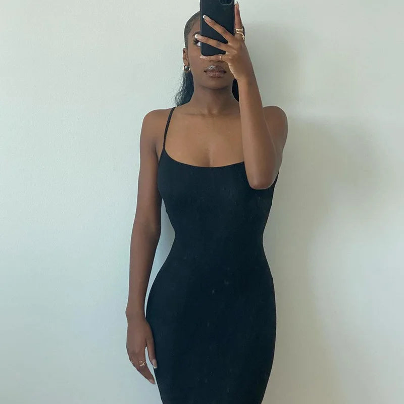 Casual Trumpet Maxi Dress
