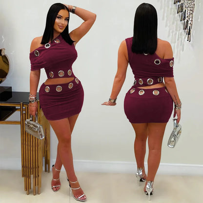 SUEDE 2 PIECE SET