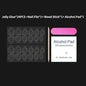 10 PCS BEJEWELD LUXURY DESIGNER LONG NAILS