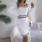 NO COMPARISON SQUARE COLLAR DRESS