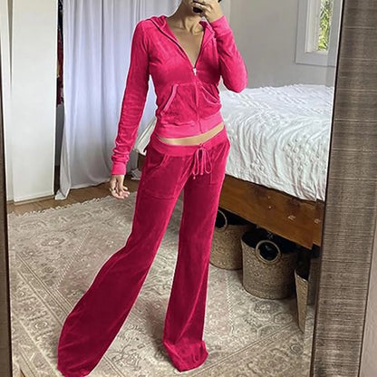 AZURI VELOUR 2 PIECE SET