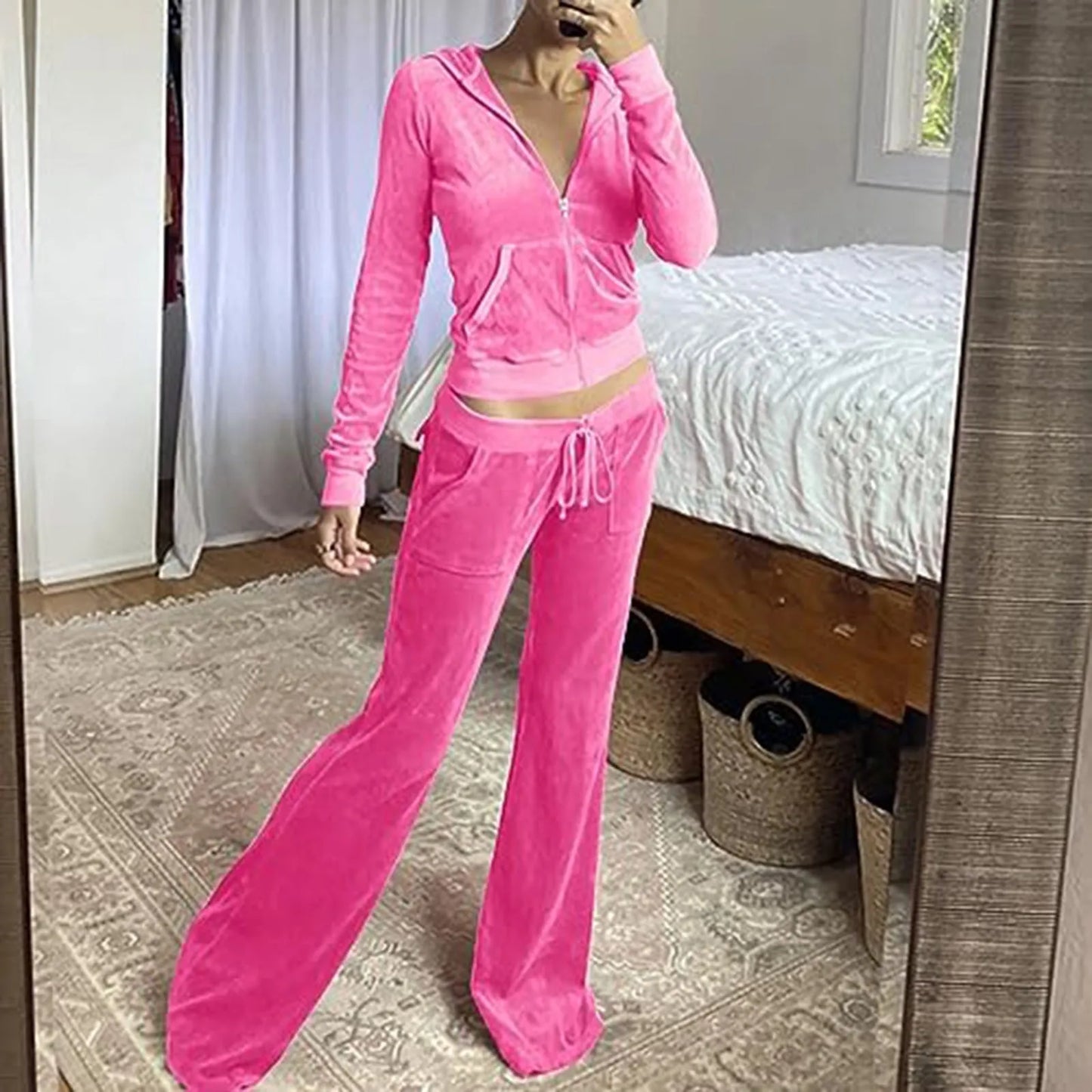 AZURI VELOUR 2 PIECE SET