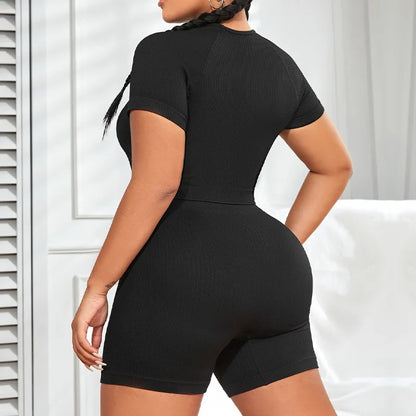 PLUS CURVY HIGH WAIST YOGA SET