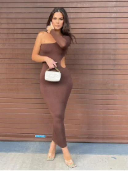 BOLD BEAUTY DIAGONAL DRESS