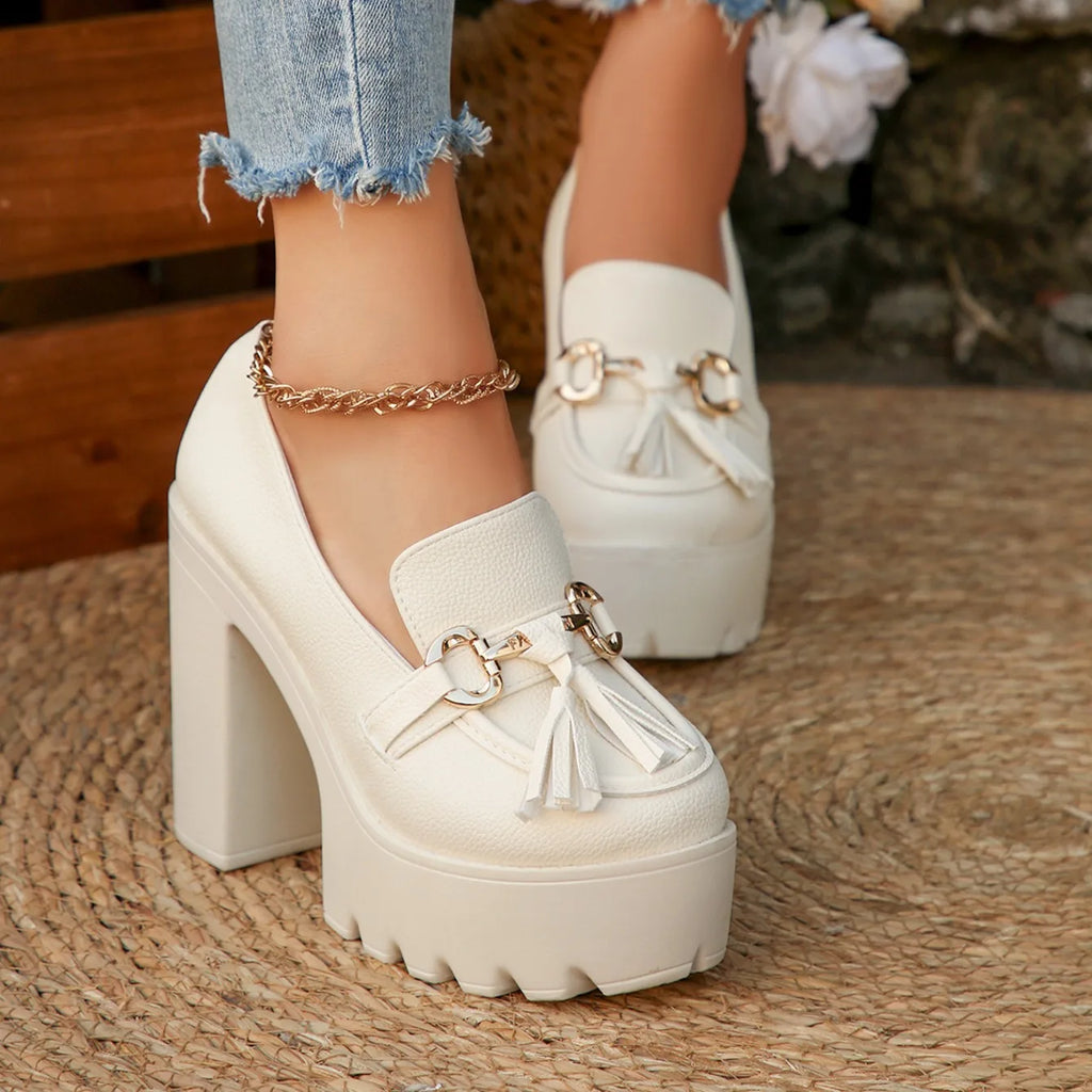 Mary Jane Chunky Heels