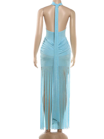 ASSYMETRICAL VELVET DRESS