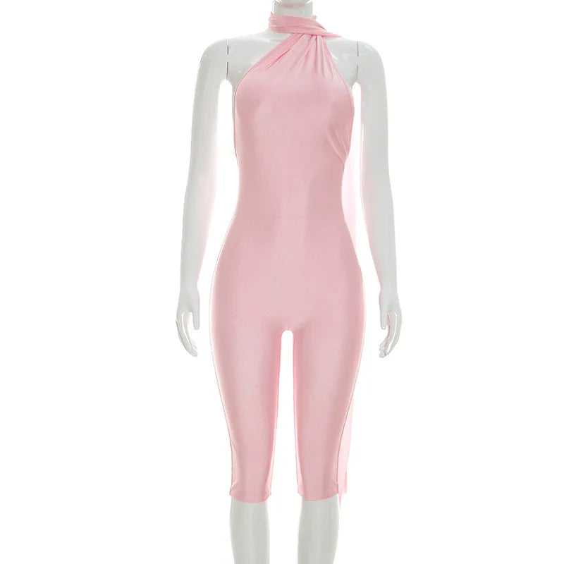 CORAL CAPRIS JUMPSUIT