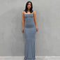 Casual Trumpet Maxi Dress