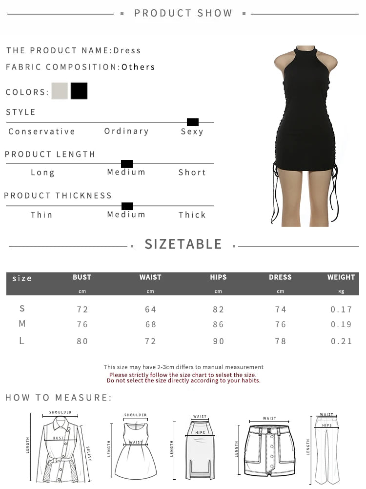 SHIRRING HOTTIE LACE DRESS