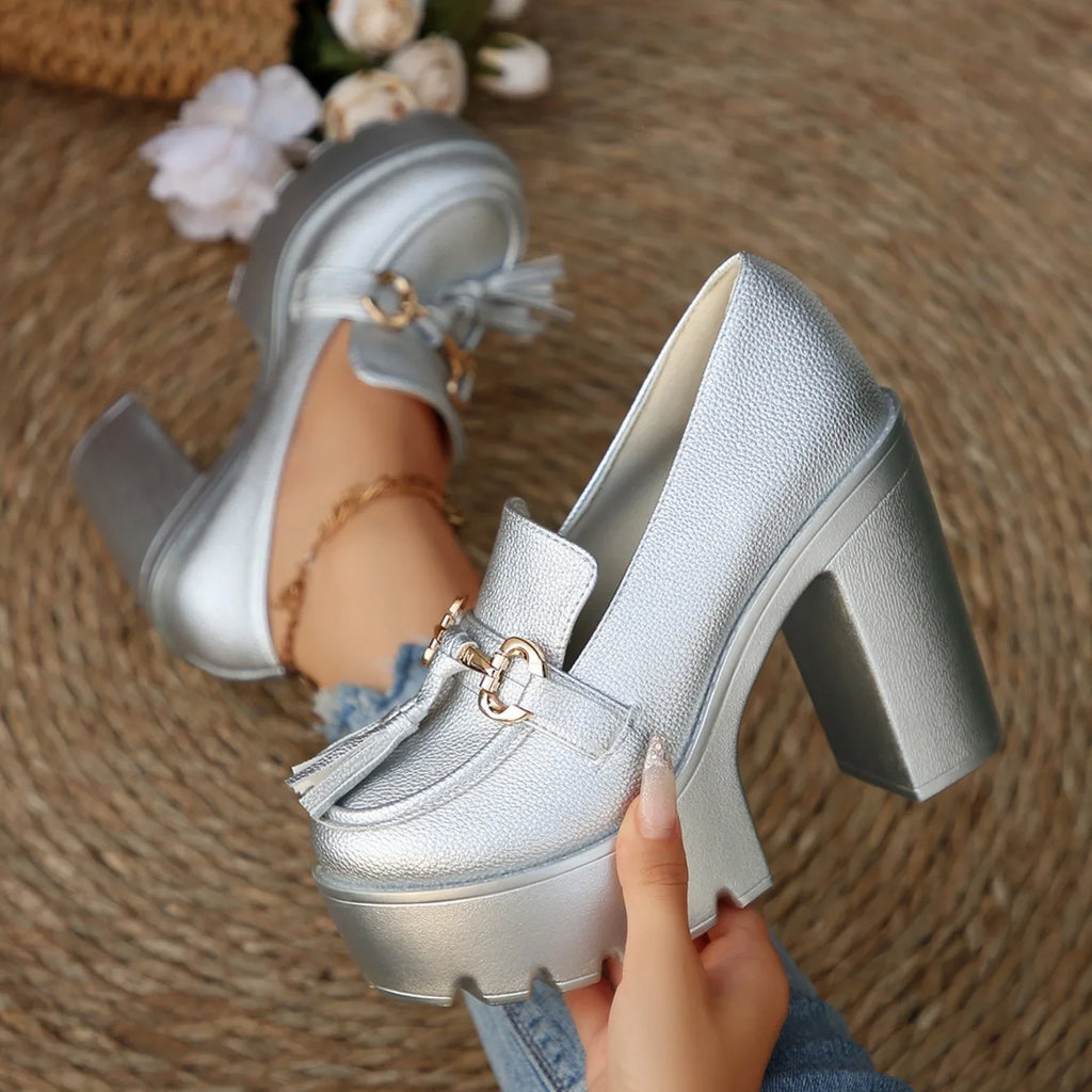 Mary Jane Chunky Heels