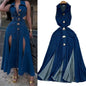 DENIM HIGH WAIST SUMMER DRESS